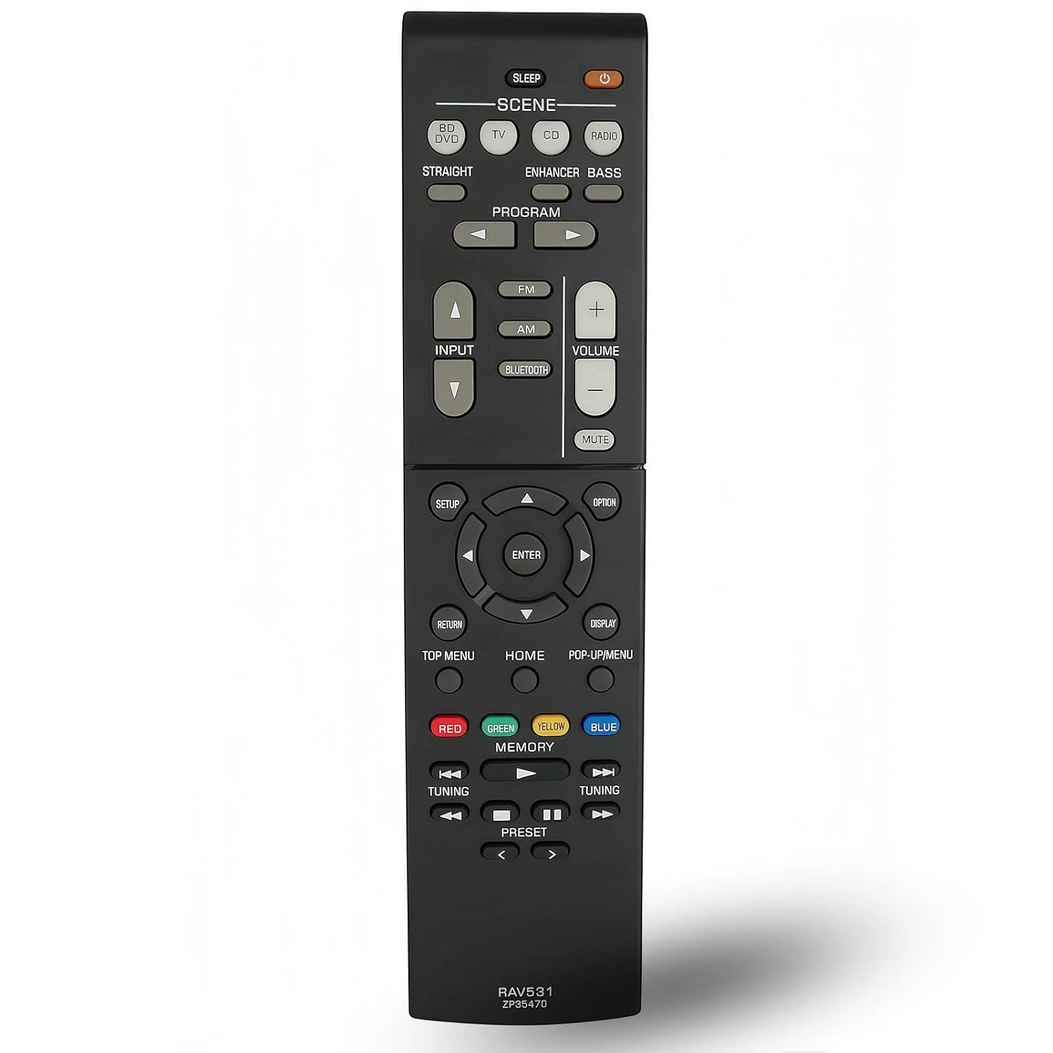 yamaha ac receiver remote rav533